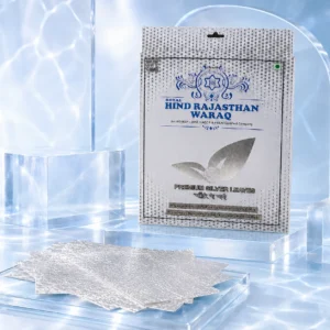 99.99% Silver leaves 5”*7”/100 sheets